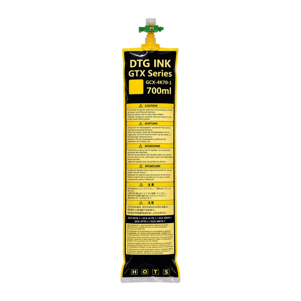 Brother GTX Compatible Ink - YELLOW 700ml
